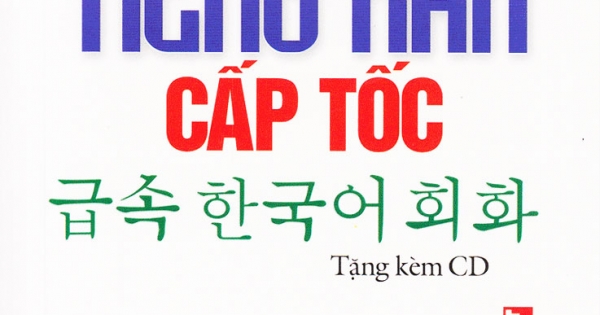 Đàm Thoại Tiếng Hàn Cấp Tốc (Tặng Kèm CD)