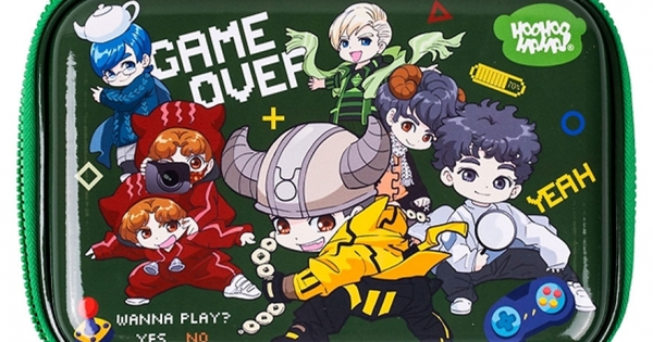 Hộp Bút Eva Lớp Học Mật Ngữ Green Thunder Power A-BV10100