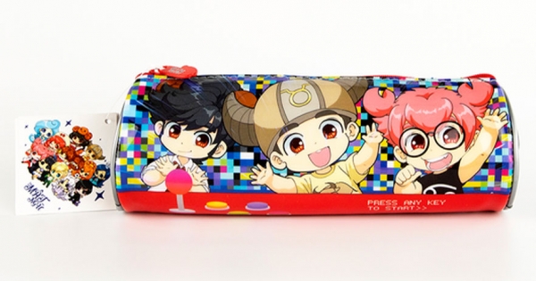 Bóp Viết Tròn Lớp Học Mật Ngữ Energetic Red - A-BV11003