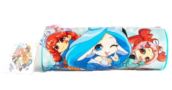 Bóp Viết Tròn Lớp Học Mật Ngữ Crystal Mint - A-BV11004