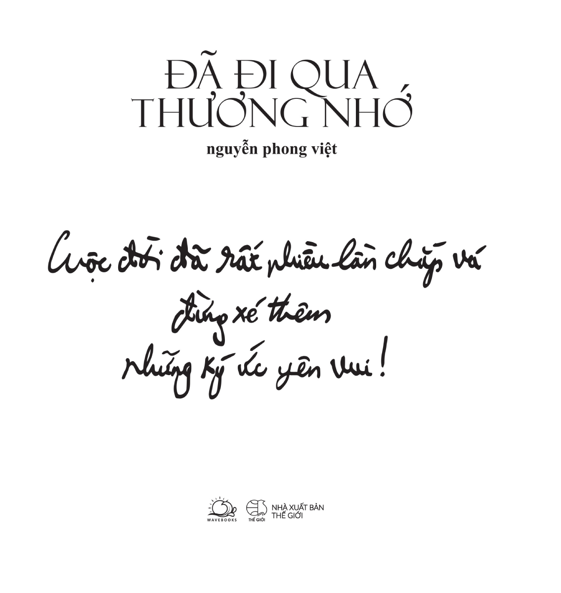 Đã Đi Qua Thương Nhớ