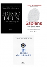 Combo Sapiens: Lược Sử Loài Người và Homo Deus: Lược Sử Tương Lai + 21 Bài Học Cho Thế Kỷ 21 (Bộ 3 Cuốn)