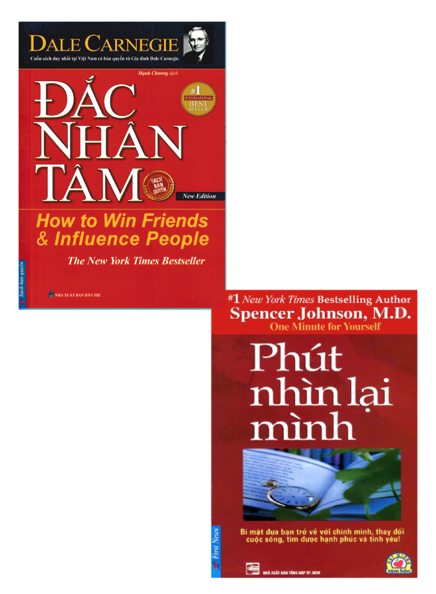 Combo Phút Nhìn Lại Mình + Đắc Nhân Tâm (Bộ 2 Cuốn)