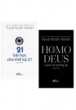 Combo Sách Lịch Sử Thế Giới Bán Chạy: 21 Bài Học Cho Thế Kỷ 21 + Homo Deus: Lược Sử Tương Lai (Bộ 2 Cuốn)