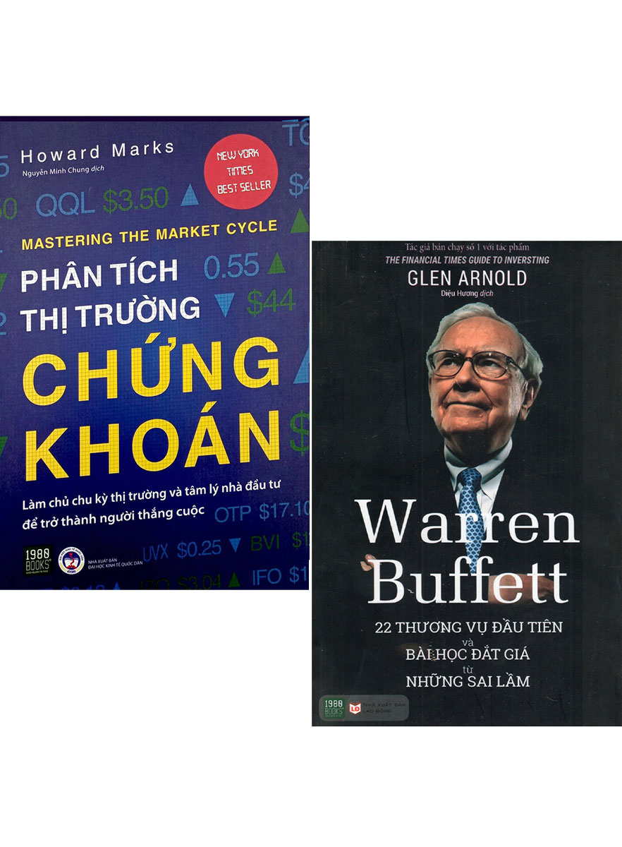 Combo Phân Tích Thị Trường Chứng Khoán + Warren Buffett: 22 Thương Vụ Đầu Tiên Và Bài Học Đắt Giá Từ Những Sai Lầm (2 Cuốn)