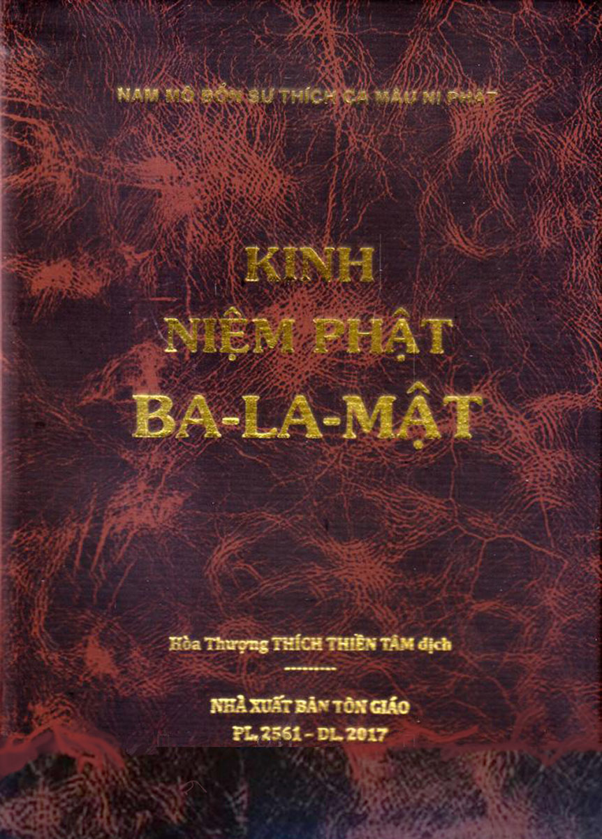 Kinh Niệm Phật Ba La Mật (Bìa Cứng)