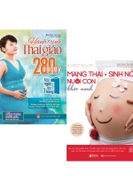 Combo Hành Trình Thai Giáo 280 Ngày + Mang Thai Sinh Nở Và Nuôi Con Khỏe Mạnh (Bộ 2 Cuốn)