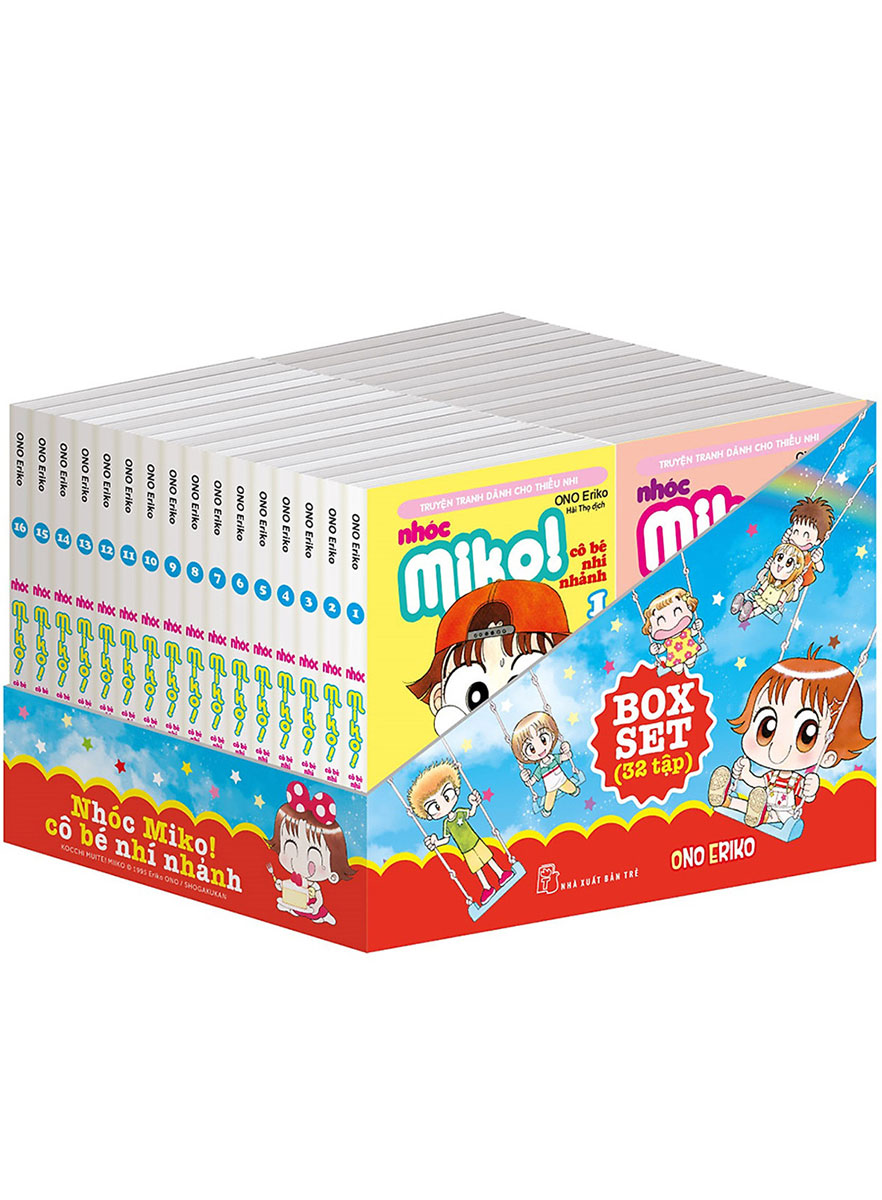 Boxset Nhóc Miko! Cô Bé Nhí Nhảnh (Trọn Bộ 32 Tập)