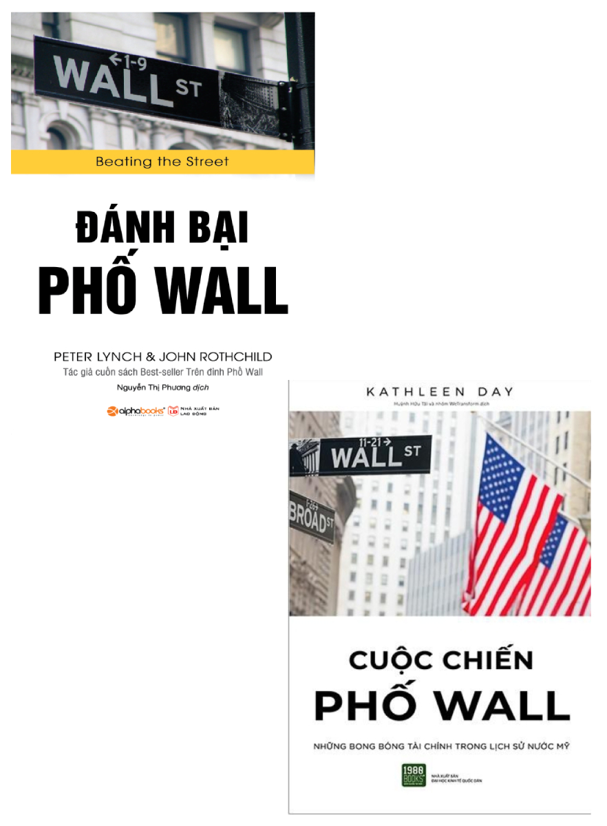Combo Cuộc Chiến Phố Wall + Đánh Bại Phố Wall (Bộ 2 Cuốn)