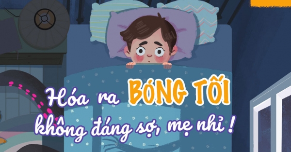 Ứ Ừ Con Ghét: Hóa Ra Bóng Tối Không Đáng Sợ, Mẹ Nhỉ! (Song Ngữ Việt - Anh)