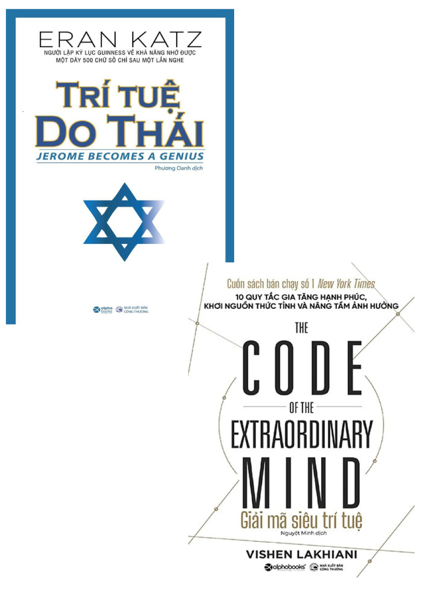 Combo Trí Tuệ Do Thái + Giải Mã Siêu Trí Tuệ (Bộ 2 Cuốn)