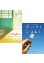  Combo 2 Cuốn: Ikigai - Đi Tìm Lý Do Thức Dậy Mỗi Sáng + Wabi Sabi Thương Những Điều Không Hoàn Hảo
