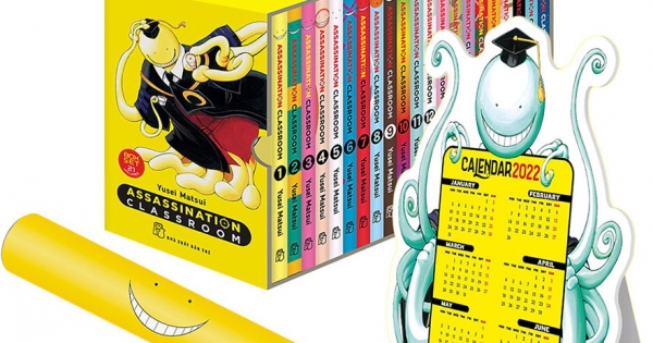 Boxset Assassination Classroom - Trọn Bộ 21 Tập - Tặng Kèm Lịch Mini Poster