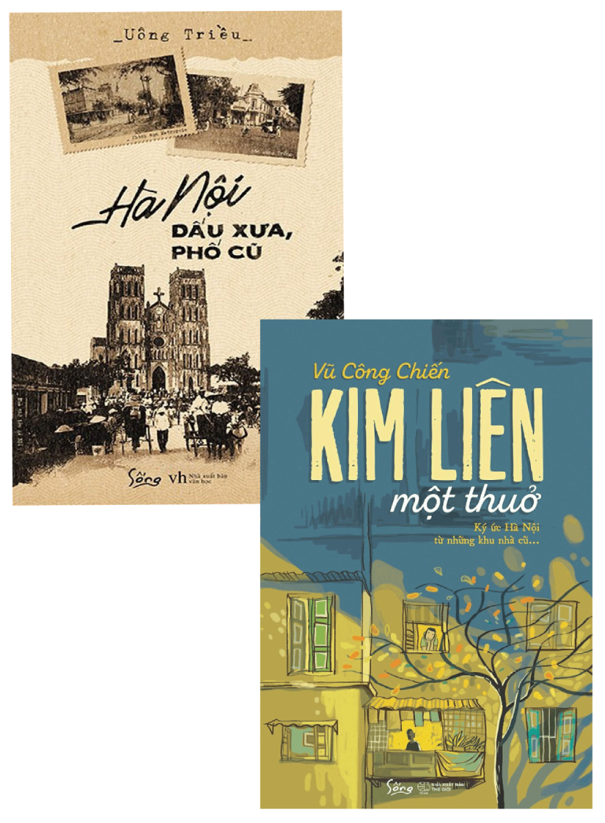 Combo Kim Liên Một Thuở + Hà Nội - Dấu Xưa, Phố Cũ (Bộ 2 Cuốn)