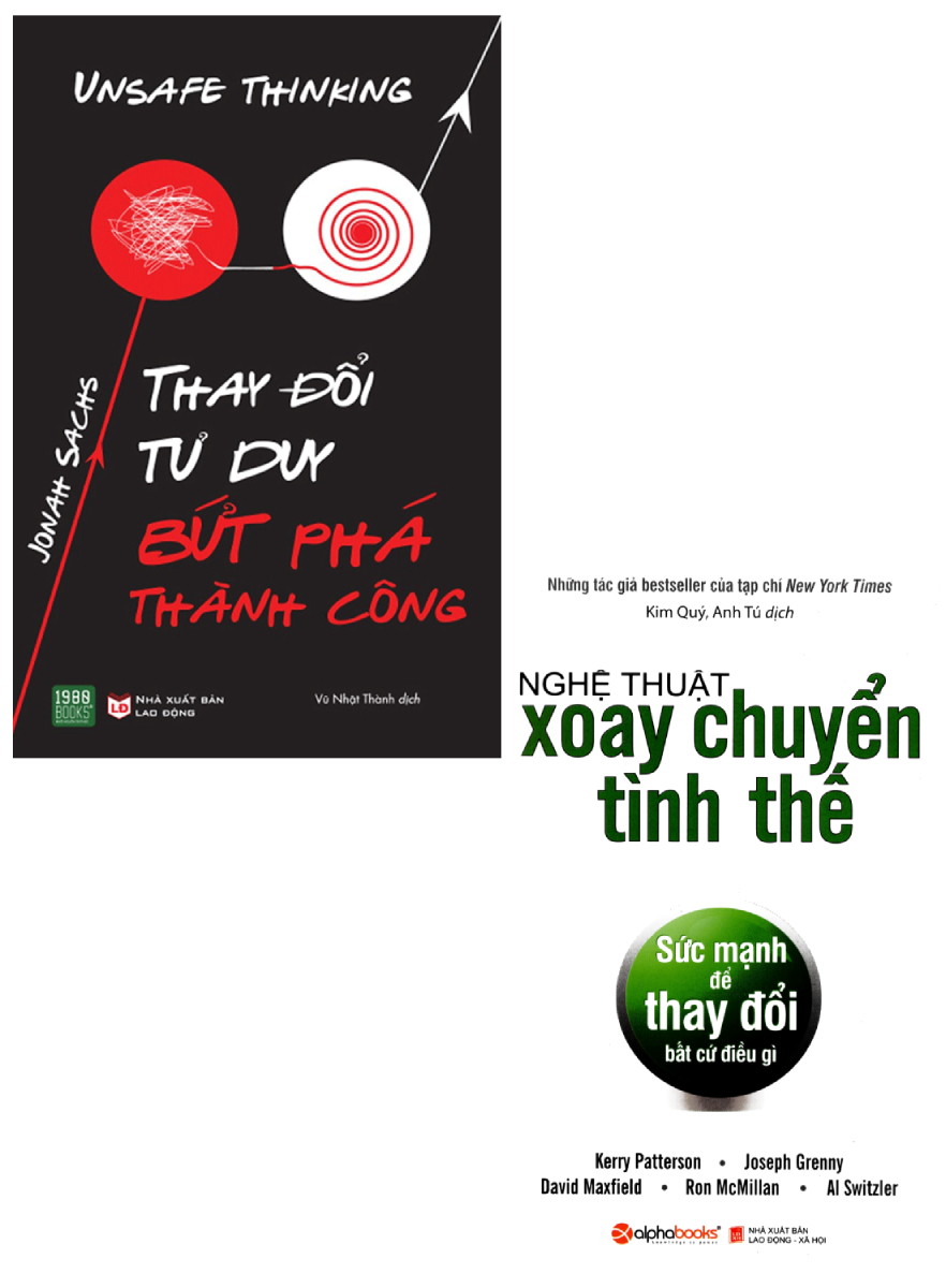 Combo Nghệ Thuật Xoay Chuyển Tình Thế + Thay Đổi Tư Duy Bứt Phá Thành Công (Bộ 2 Cuốn)