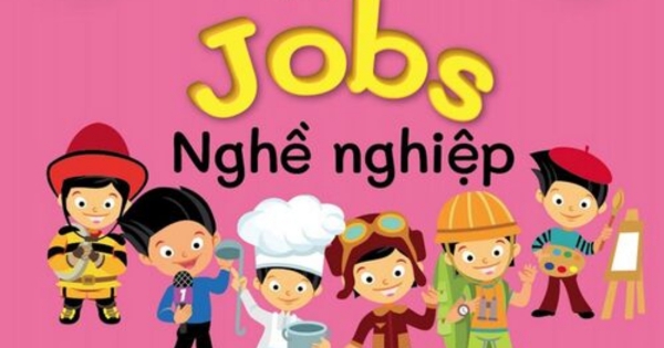 Từ Điển Bằng Hình Đầu Tiên Của Bé - Jobs - Nghề Nghiệp (Song Ngữ Anh-Việt)