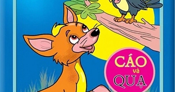 Em Đọc Ngụ Ngôn Và Tô Màu - Cáo Và Quạ