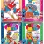 Combo Em Tập Tô Màu - Super Hero Siêu Nhân (Bộ 4 Cuốn)