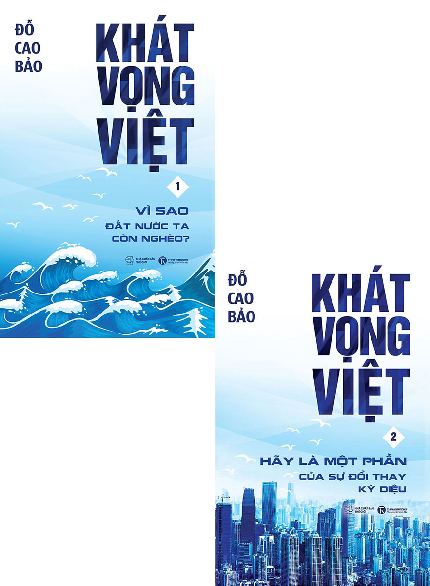 Combo Khát Vọng Việt 1+2 (Bộ 2 Cuốn)