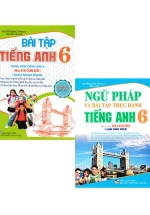 Combo 2 Cuốn: Bài Tập Tiếng Anh 6 - Không Đáp Án + Ngữ Pháp Và Bài Tập Thực Hành Tiếng Anh 6 (Bám Sát SGK Cánh Diều I-Learn Smart World)