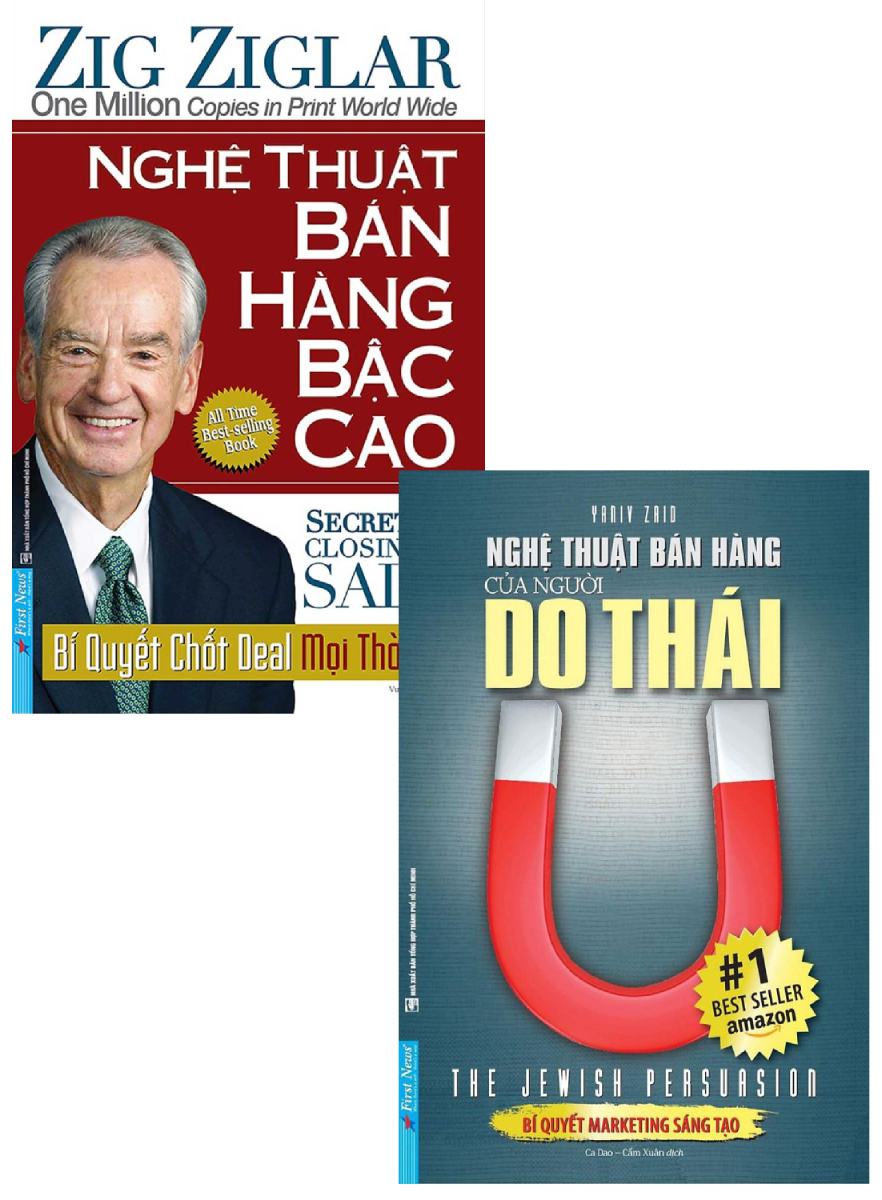 Combo Nghệ Thuật Bán Hàng Bậc Cao + Nghệ Thuật Bán Hàng Của Người Do Thái (Bộ 2 Cuốn)