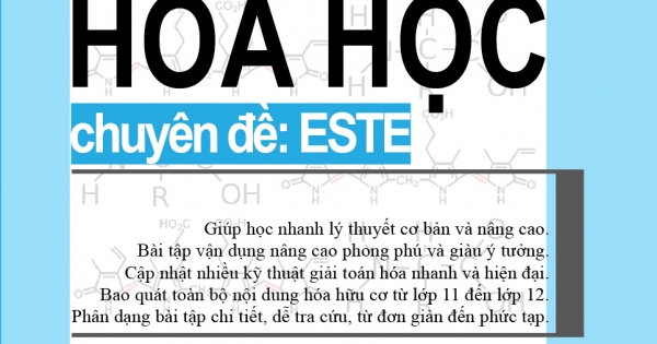 Phân Tích Hướng Giải Tối Ưu Chinh Phục Bài Tập Hóa Học Chuyên Đề Este