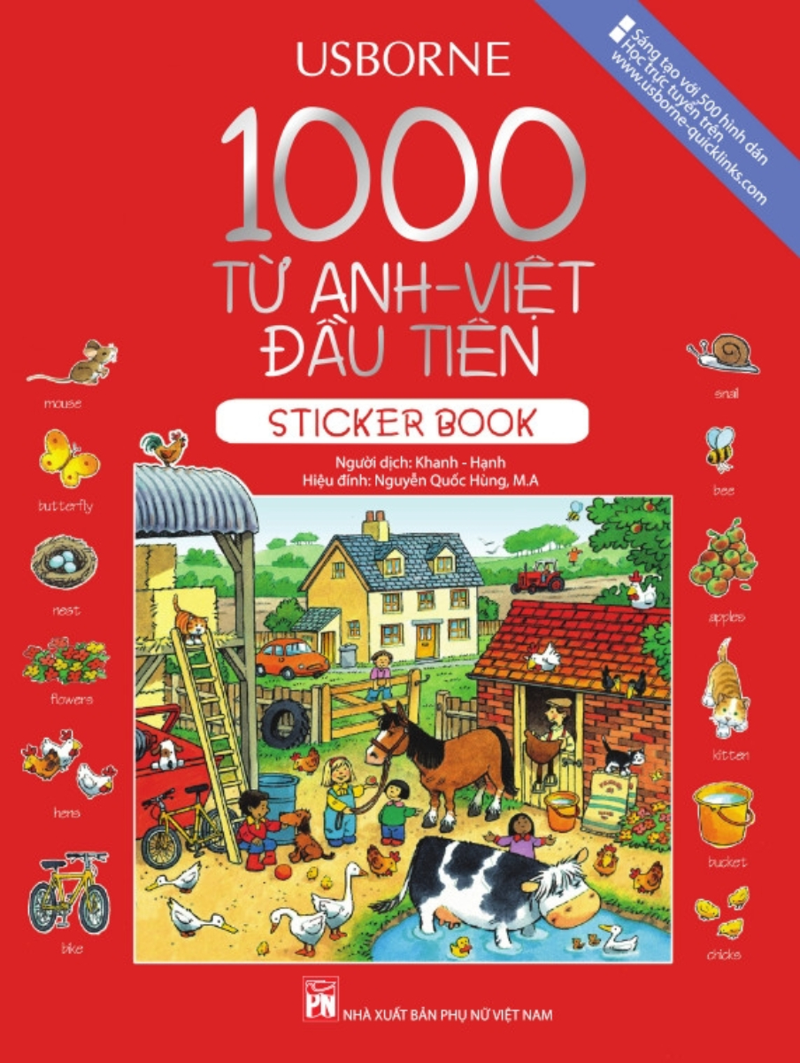 1000 Từ Anh - Việt Đầu Tiên (Phụ Nữ)