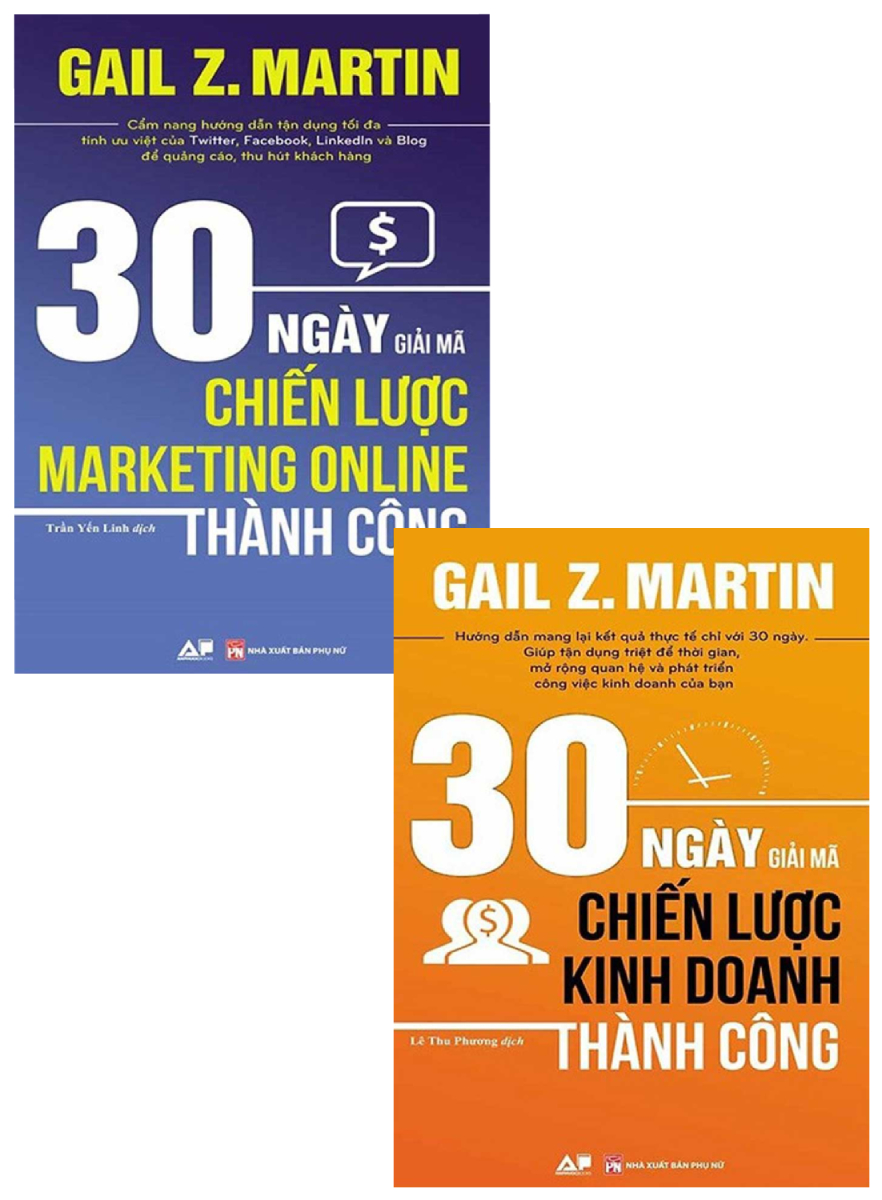 Combo 30 Ngày Giải Mã Chiến Lược Kinh Doanh Thành Công + 30 Ngày Giải Mã Chiến Lược Marketing Online Thành Công (Bộ 2 Cuốn)