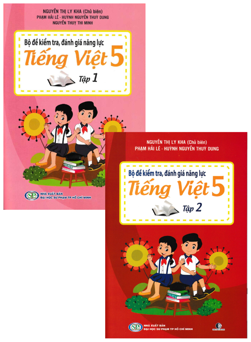 Combo Bộ Đề Kiểm Tra, Đánh Giá Năng Lực Tiếng Việt 5 (Bộ 2 Cuốn)