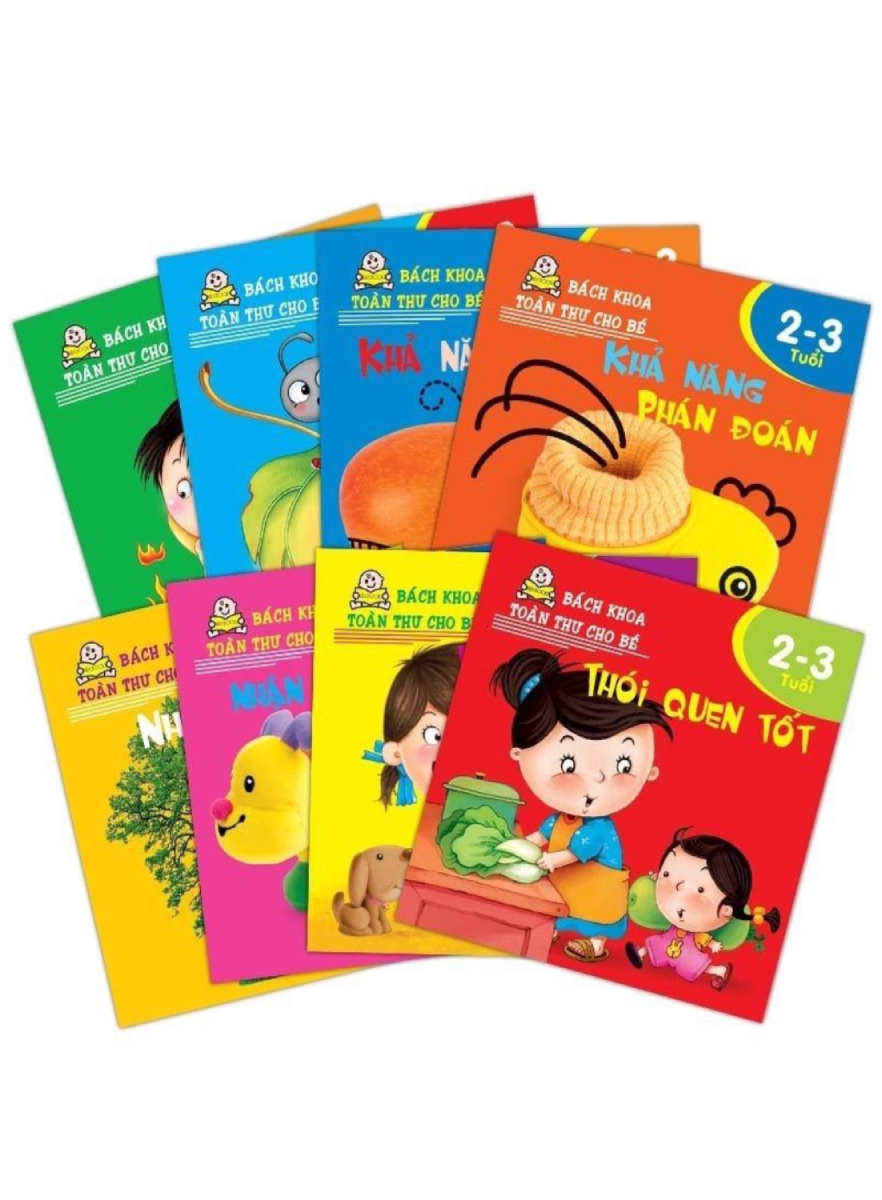 Bách Khoa Toàn Thư Cho Bé 2 - 3 Tuổi (Bộ 8 Cuốn)