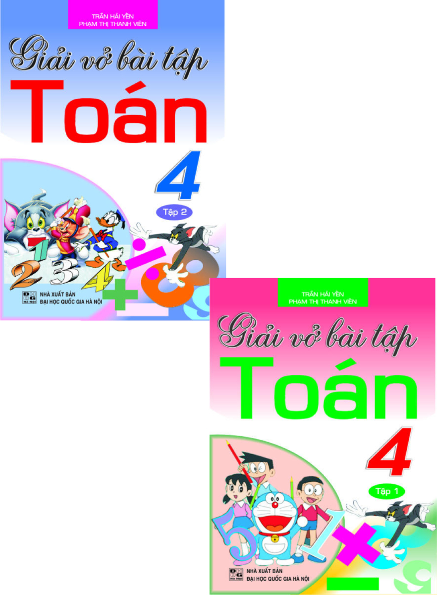 Combo Giải Vở Bài Tập Toán 4 (Bộ 2 Cuốn)