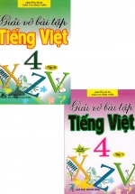 Combo Giải Vở Bài Tập Tiếng Việt 4 - Hồng Ân (Bộ 2 Cuốn)