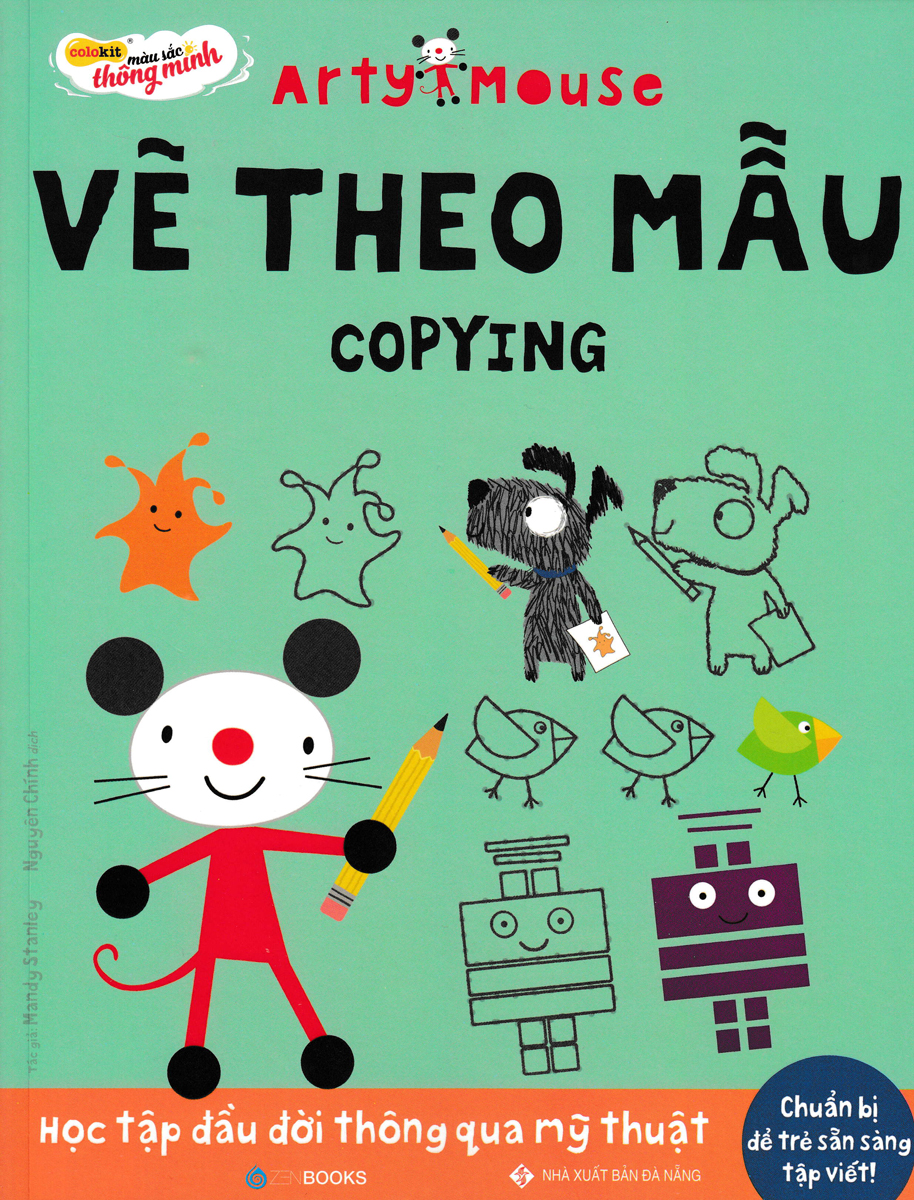 Arty Mouse - Vẽ Theo Mẫu - Copying