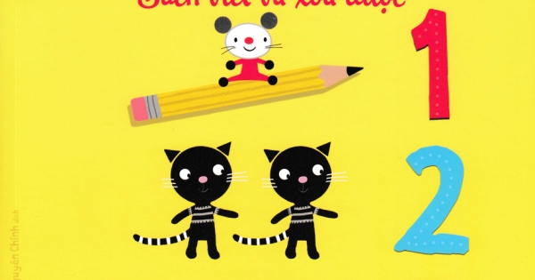 Arty Mouse - Những Con Số - Numbers - Sách Viết Và Xóa Được