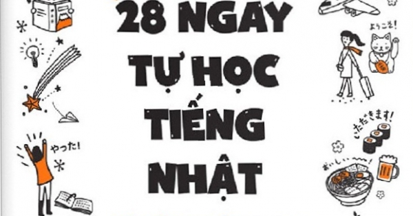 28 Ngày Tự Học Tiếng Nhật - Ghi Chú Luyện Viết & Sách Bài Tập