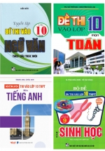 Combo Bộ Đề Thi Vào Lớp 10 - Chuyên Sinh Học (Bộ 4 Cuốn) 