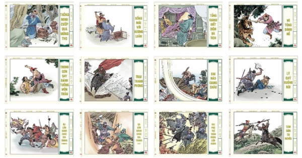 Truyện Tranh Liên Hoàn Họa Thủy Hử (Trọn Bộ 20 Cuốn)