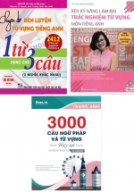 Combo Rèn Luyện Kỹ Năng Sử Dụng Từ Vựng Tiếng Anh Nâng Cao (Bộ 3 Cuốn)