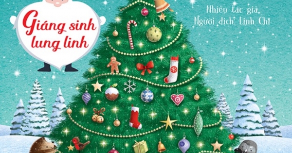 Sách Bóc Dán Dành Cho Bé Gái - Giáng Sinh Lung Linh