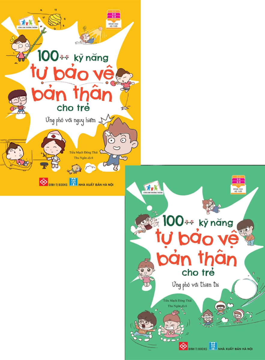 Combo 100++ Kỹ Năng Tự Bảo Vệ Bản Thân Cho Trẻ (Bộ 2 Cuốn)