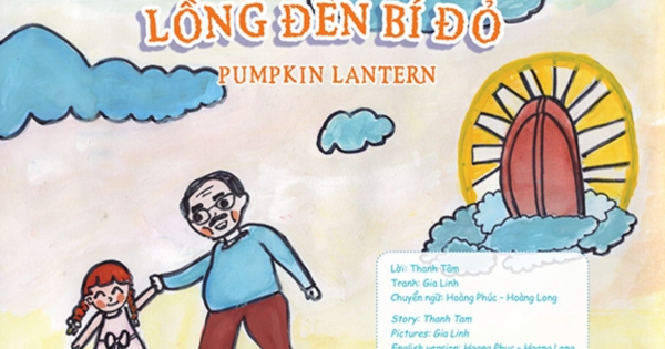 Covid Trong Mắt Trẻ Thơ (Song Ngữ) - Lồng Đèn Bí Đỏ