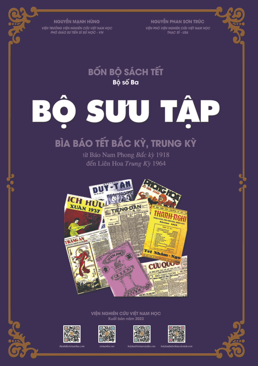 Bốn Bộ Sách Tết - Bộ Số 3 - Bộ Sưu Tập Bìa Báo Tết Bắc Kỳ, Trung Kỳ