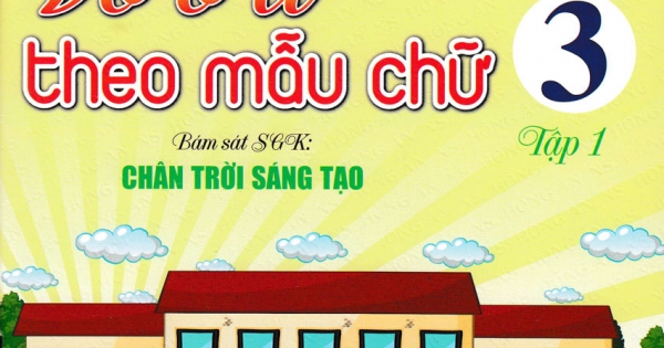 Vở Ô Li Theo Mẫu Chữ Lớp 3 - Tập 1 (Bám Sát SGK Chân Trời Sáng Tạo)