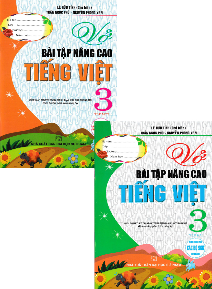 Combo Vở Bài Tập Nâng Cao Tiếng Việt 3 (Biên Soạn Theo Chương Trình GDPT Mới) (Bộ 2 Cuốn)