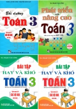Combo Sách Bồi Dưỡng Học Sinh Giỏi Toán Lớp 3 (Bộ 4 Cuốn)