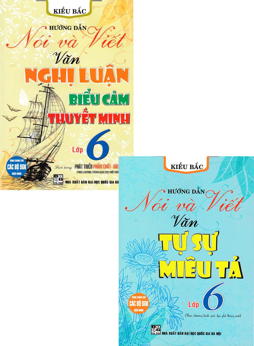 Combo Hướng Dẫn Nói Và Viết Ngữ Văn Lớp 6 (Biên Soạn Theo Chương Trình Gdpt Mới) (Bộ 2 Cuốn)