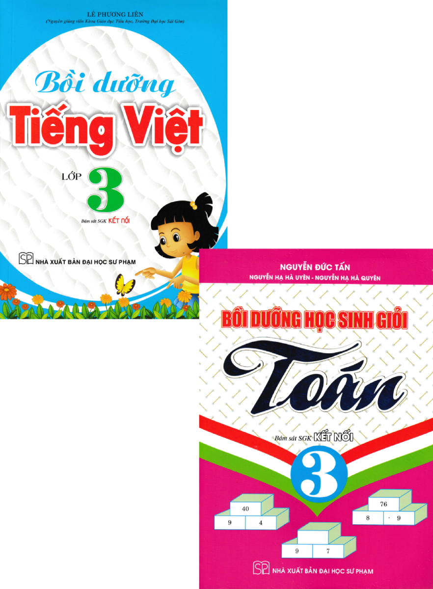 Combo Bồi Dưỡng Toán + Tiếng Việt 3 (Bám Sát SGK Kết Nối)