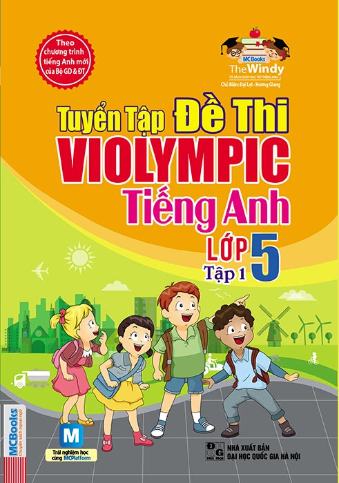 The Windy - Tuyển Tập Đề Thi Violympic Tiếng Anh Lớp 5 Tập 1 (Kèm CD)