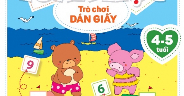 Dạo Chơi Cùng Toán Học - Trò Chơi Dán Giấy (4-5 Tuổi)