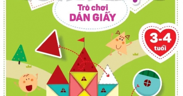 Dạo Chơi Cùng Toán Học - Trò Chơi Dán Giấy (3-4 Tuổi)